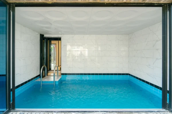 제주 풀빌라 냉온수 수영장 시공